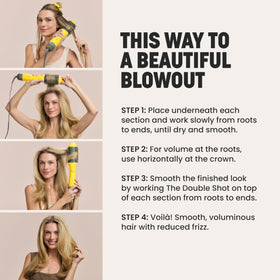 Drybar The Double Shot brush in a lifestyle setting