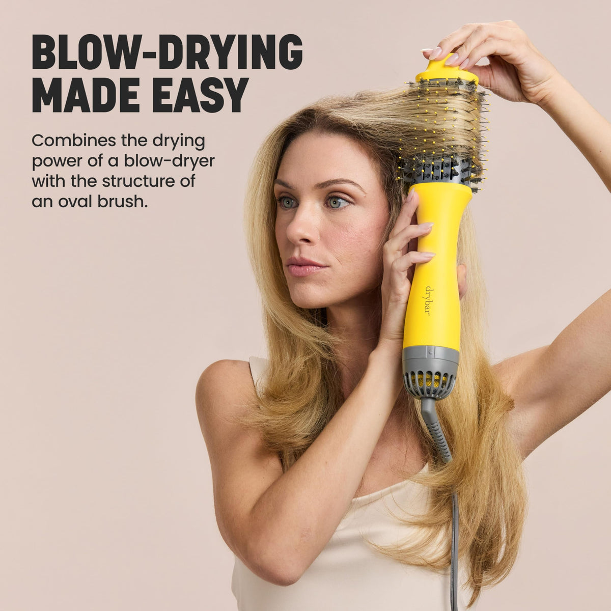 Drybar The Double Shot used on wet hair for styling