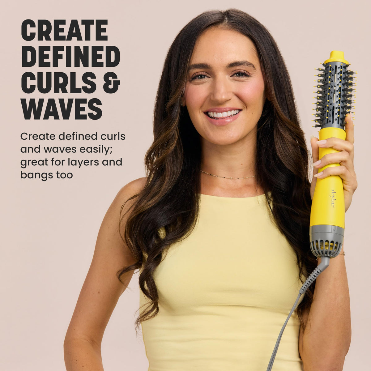 Drybar The Half Shot 1.5-inch round brush with ergonomic handle