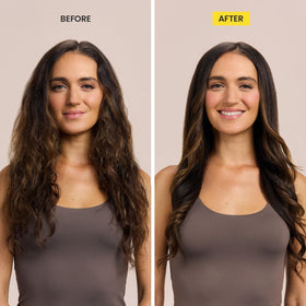 Drybar The Half Shot brush showing ionic technology feature