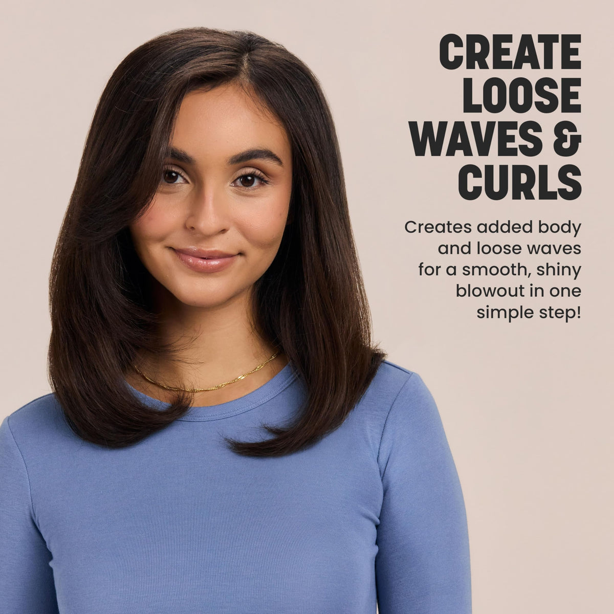 Drybar The Single Shot Blow-Dryer Brush temperature settings display