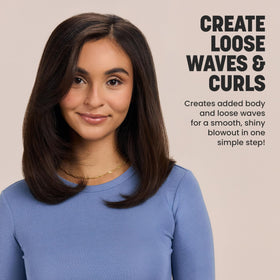 Drybar The Single Shot Blow-Dryer Brush temperature settings display