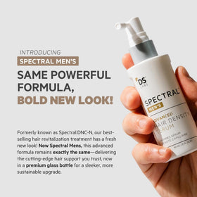 ds labs Spectral Men's Hair Density Serum 60 mL side view