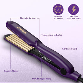 DSHOW Hair Crimper packaging and accessories