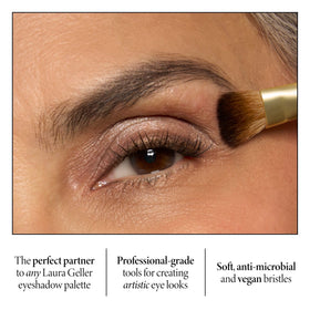 Dual-Ended Eyeliner Brush from LAURA GELLER Shadow Skills set