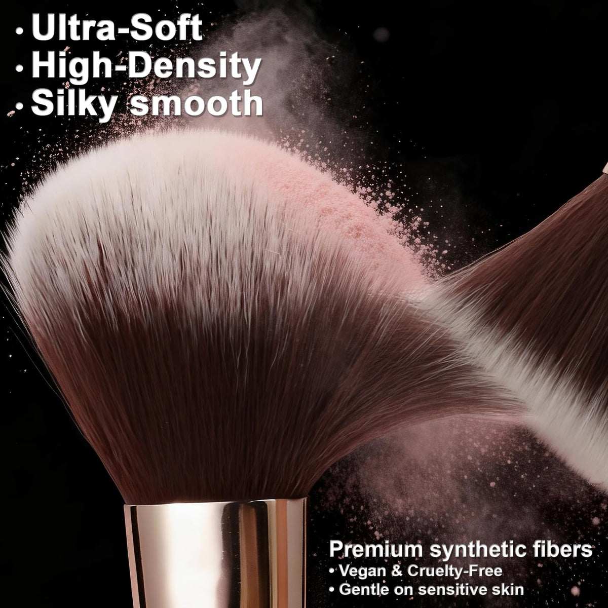 Dual-ended silicone mask applicator from HEDIVIA set