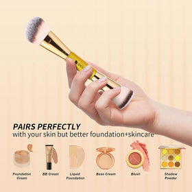 DUcare Dual-Ended Foundation Brush in elegant gift box