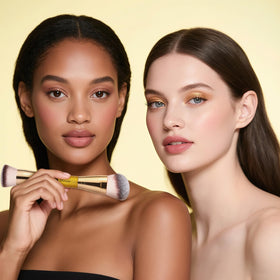 DUcare Dual-Ended Foundation Brush with packaging