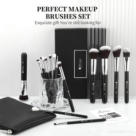 DUcare makeup brush set in elegant packaging