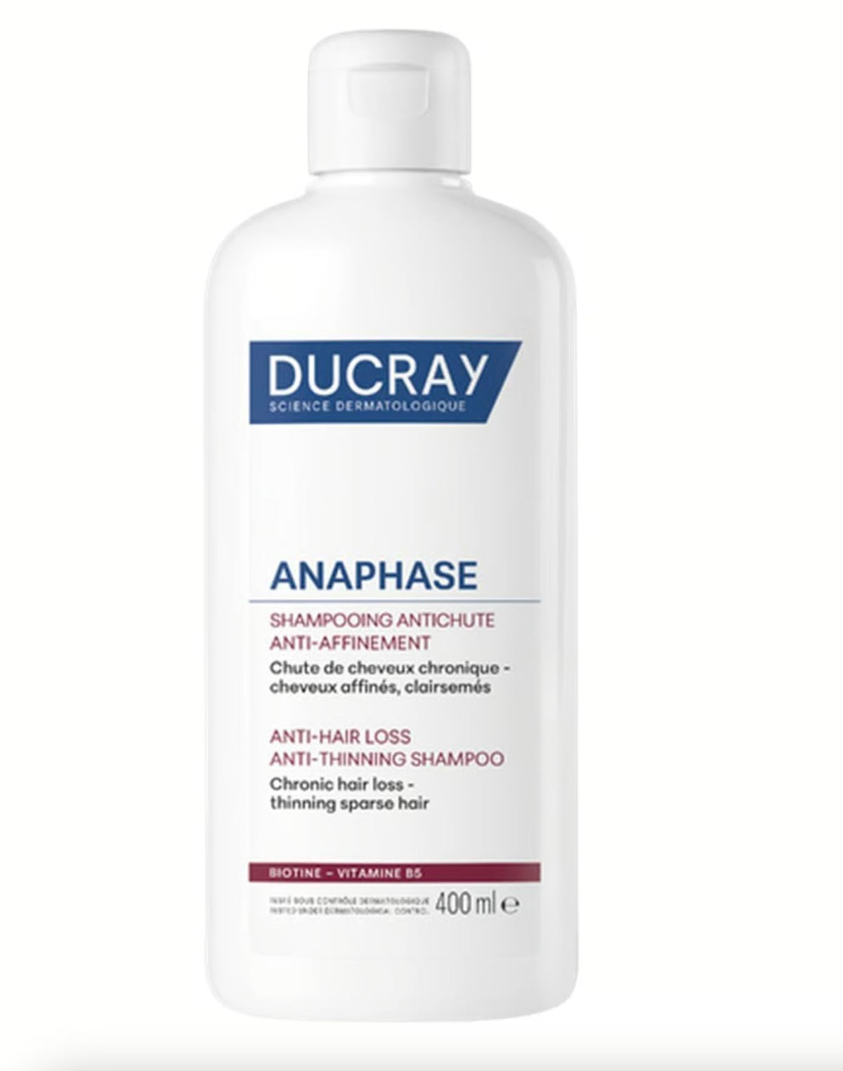 Ducray Anaphase+ Shampoo 13.5 fl. oz. front view