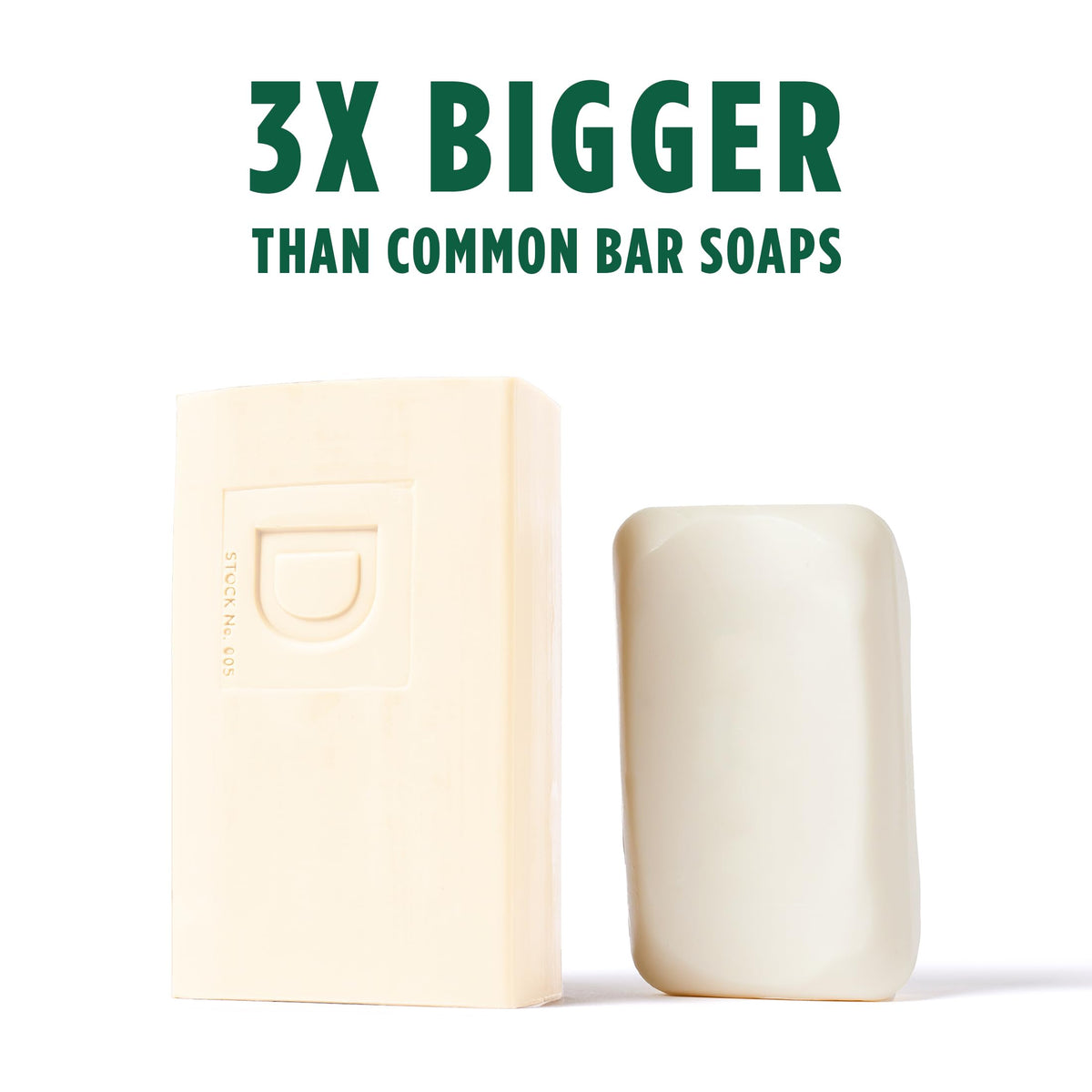 Duke Cannon Big Brick of Soap Fresh Cut Pine with other grooming products