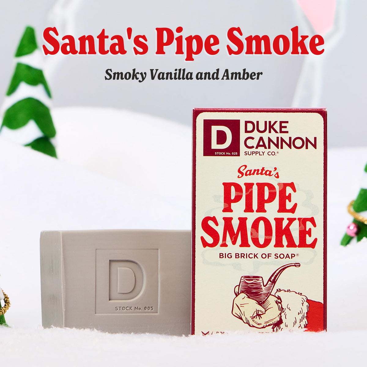 Duke Cannon Big Brick of Soap Holiday Edition packaging