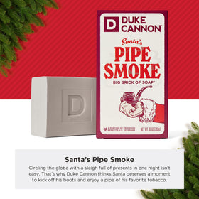Duke Cannon Big Brick of Soap Holiday Edition side view