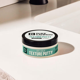 Duke Cannon Dry Hold Texture Putty 2 oz side view