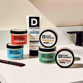 Duke Cannon grooming products collection
