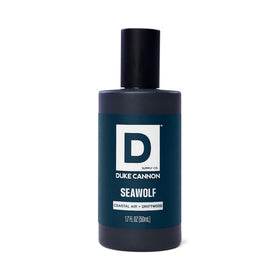 Duke Cannon grooming products with Seawolf cologne