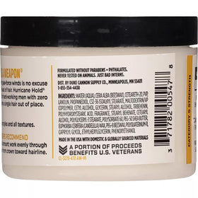 Duke Cannon Hurricane Hold Pomade with grooming products