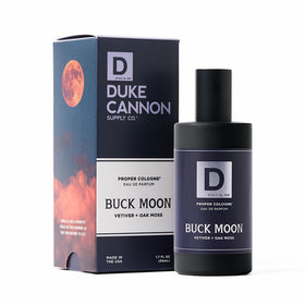 Duke Cannon Proper Cologne Buck Moon 1.7 fl oz front view