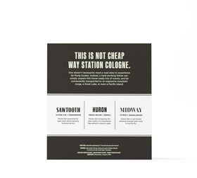 Duke Cannon Proper Cologne Sampler packaging