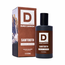 Duke Cannon Proper Cologne Sawtooth 1.7 fl oz front view