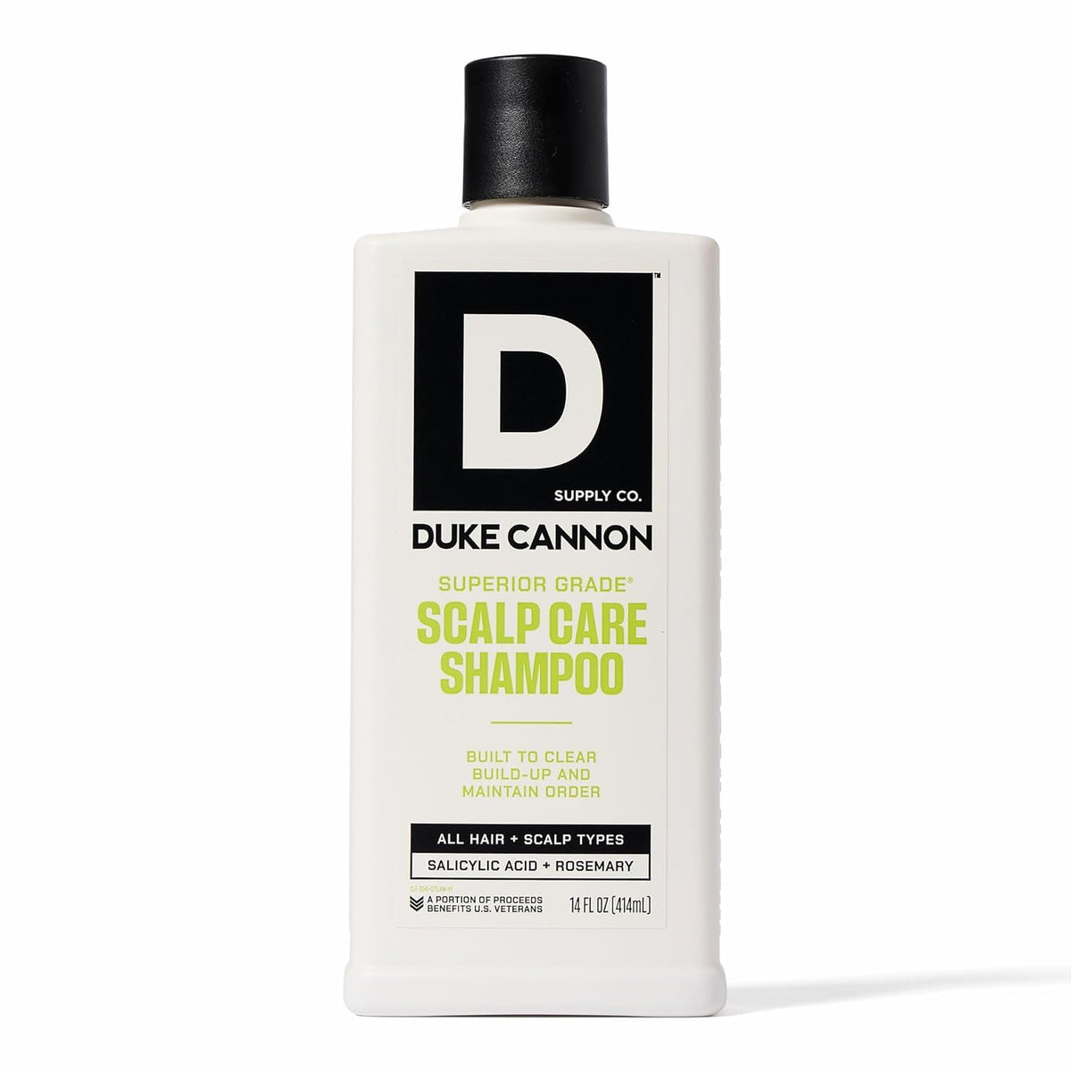 Duke Cannon Scalp Care Shampoo 14 oz front view