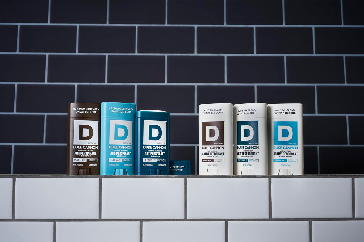Duke Cannon Seawolf Deodorant with aloe vera and vitamin E ingredients