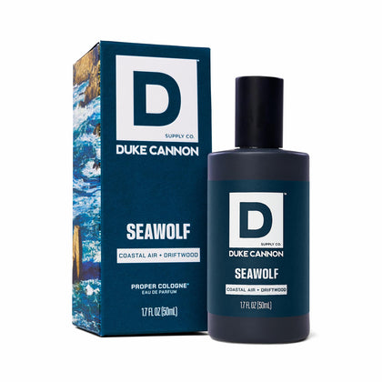 Duke Cannon Seawolf Proper Cologne 1.7 fl oz front view