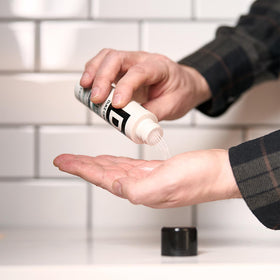 Duke Cannon Styling Powder with grooming accessories