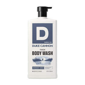Duke Cannon THICK Body Wash 30 fl oz Midnight Swim front view