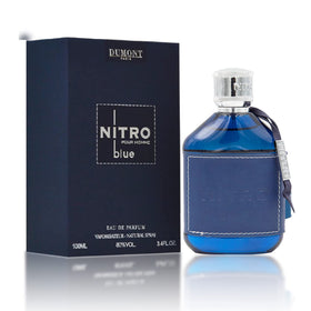 Dumont Nitro Blue Eau De Parfum 3.4 Fl Oz front view