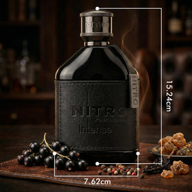 Dumont Nitro Intense bottle design close-up