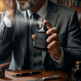Dumont Nitro Platinum Eau De Parfum lifestyle scene