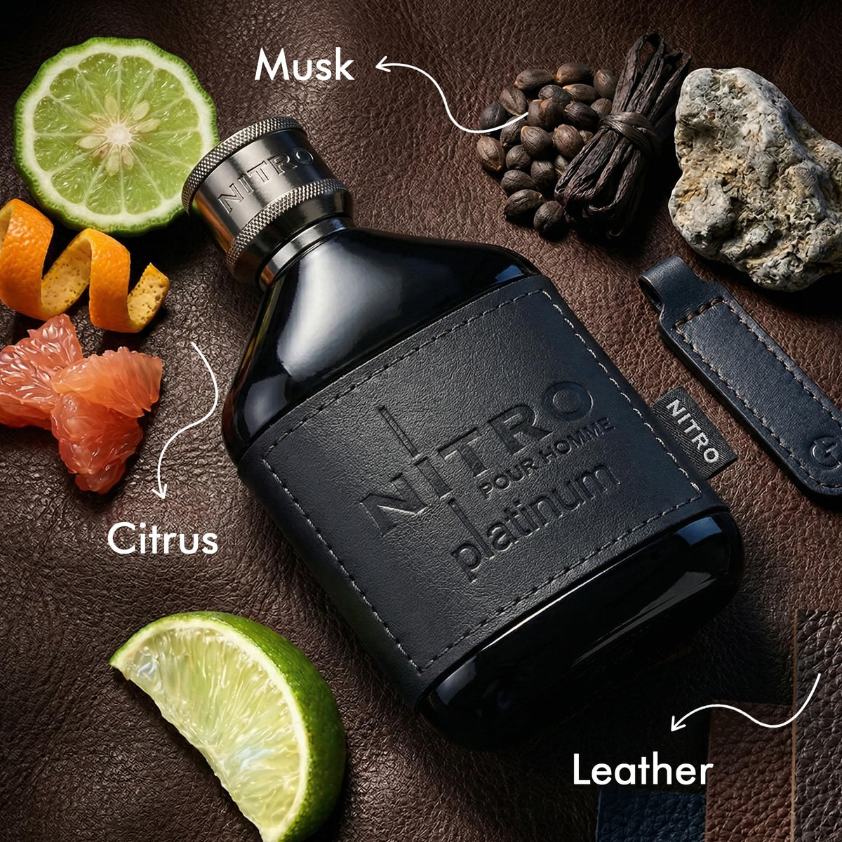 Dumont Nitro Platinum Eau De Parfum packaging