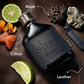 Dumont Nitro Platinum Eau De Parfum packaging
