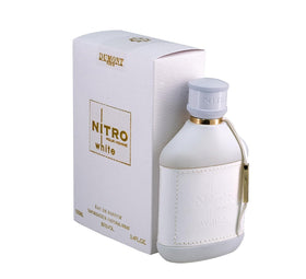 Dumont Nitro White Eau De Parfum 100ml front view with minimalist design