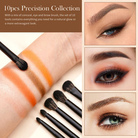 Duo-end brow brush from Jessup Eyeshadow Brush Set