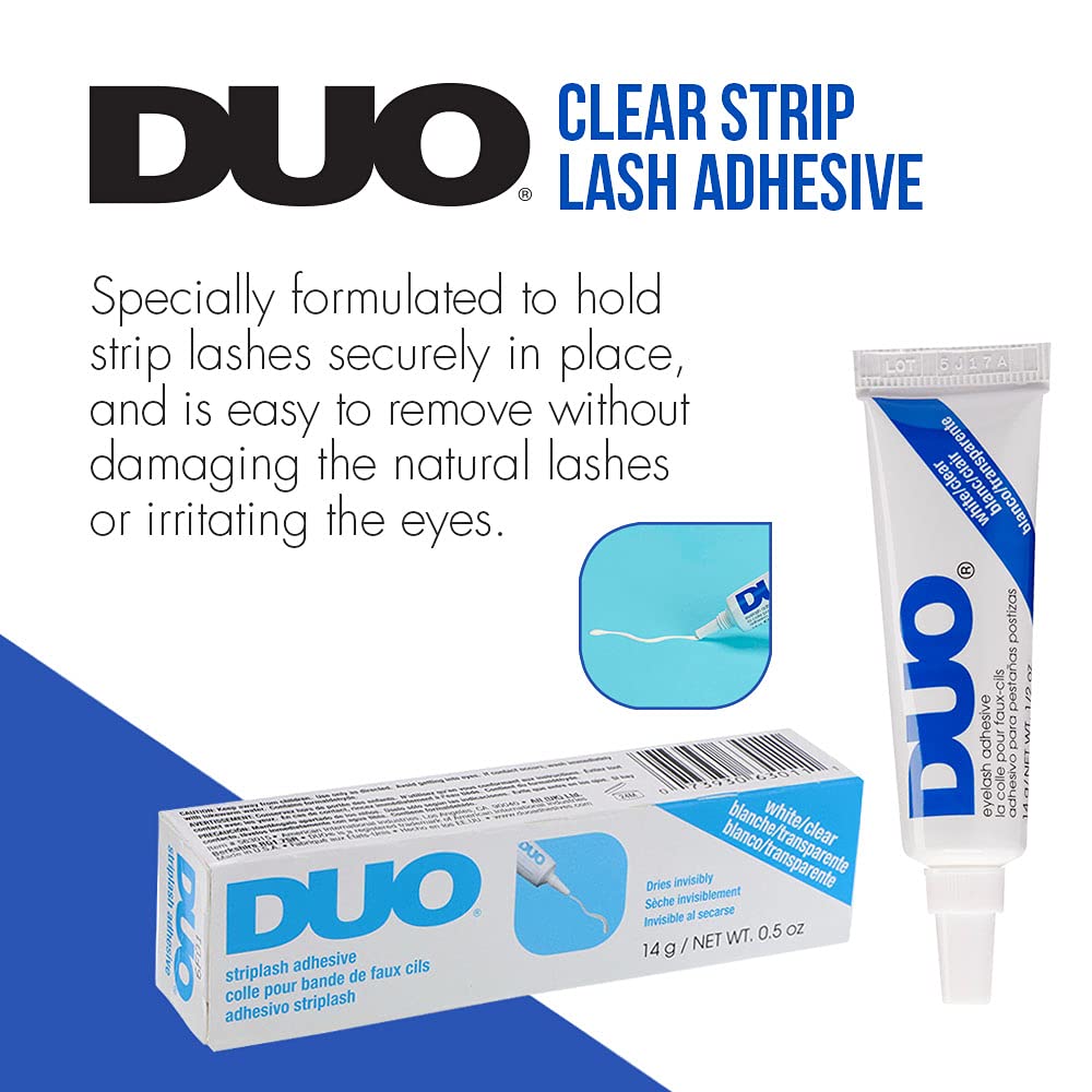DUO Eyelash Glue Clear Adhesive packaging