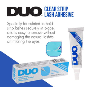 DUO Eyelash Glue Clear Adhesive packaging