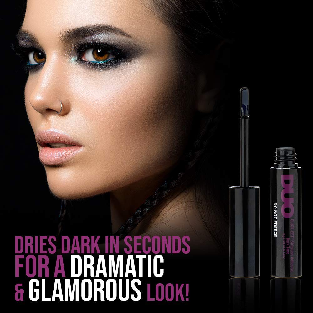 DUO Quick-Set Eyelash Glue Dark Tone packaging