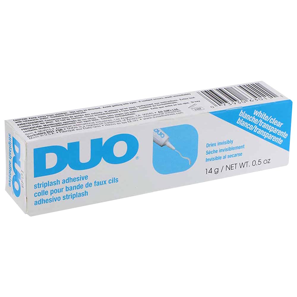 DUO Strip Eyelash Adhesive Clear 0.5 oz front view