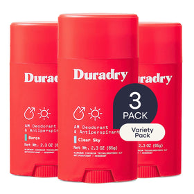 Duradry Antiperspirant Stick Trio packaging front view