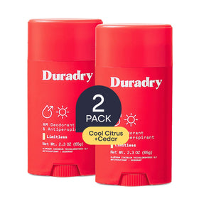 Duradry Clinical Sweat Control Stick 2Pk packaging front view