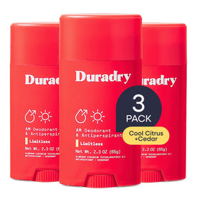 Duradry Clinical Sweat Control Stick 3-Pack front view