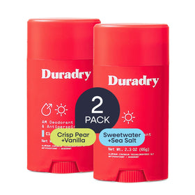 Duradry Clinical Sweat Control Stick Duo packaging front view