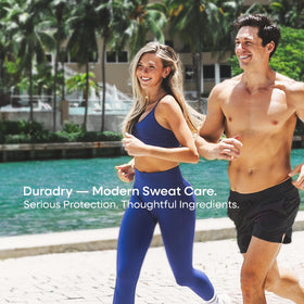Duradry Clinical Sweat Control Stick on bathroom counter