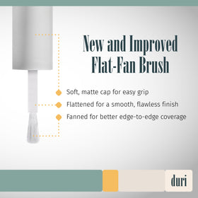 duri Berry Margarita Neon Purple Nail Polish brush tip