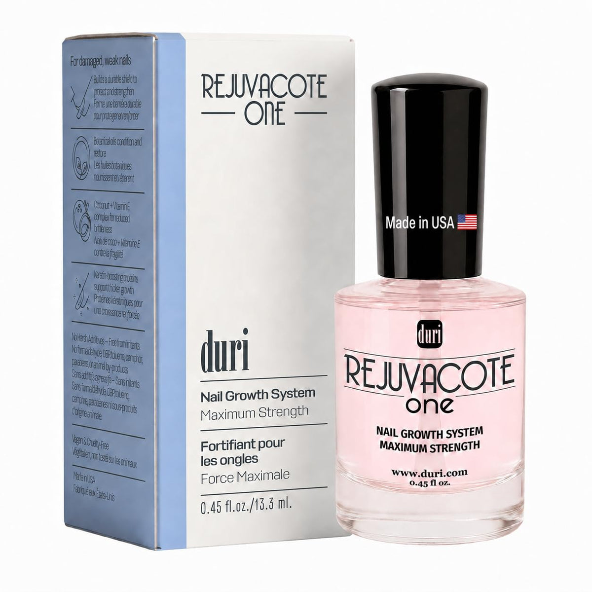 duri Rejuvacote 1 Nail Growth System 0.45 fl. oz. front view