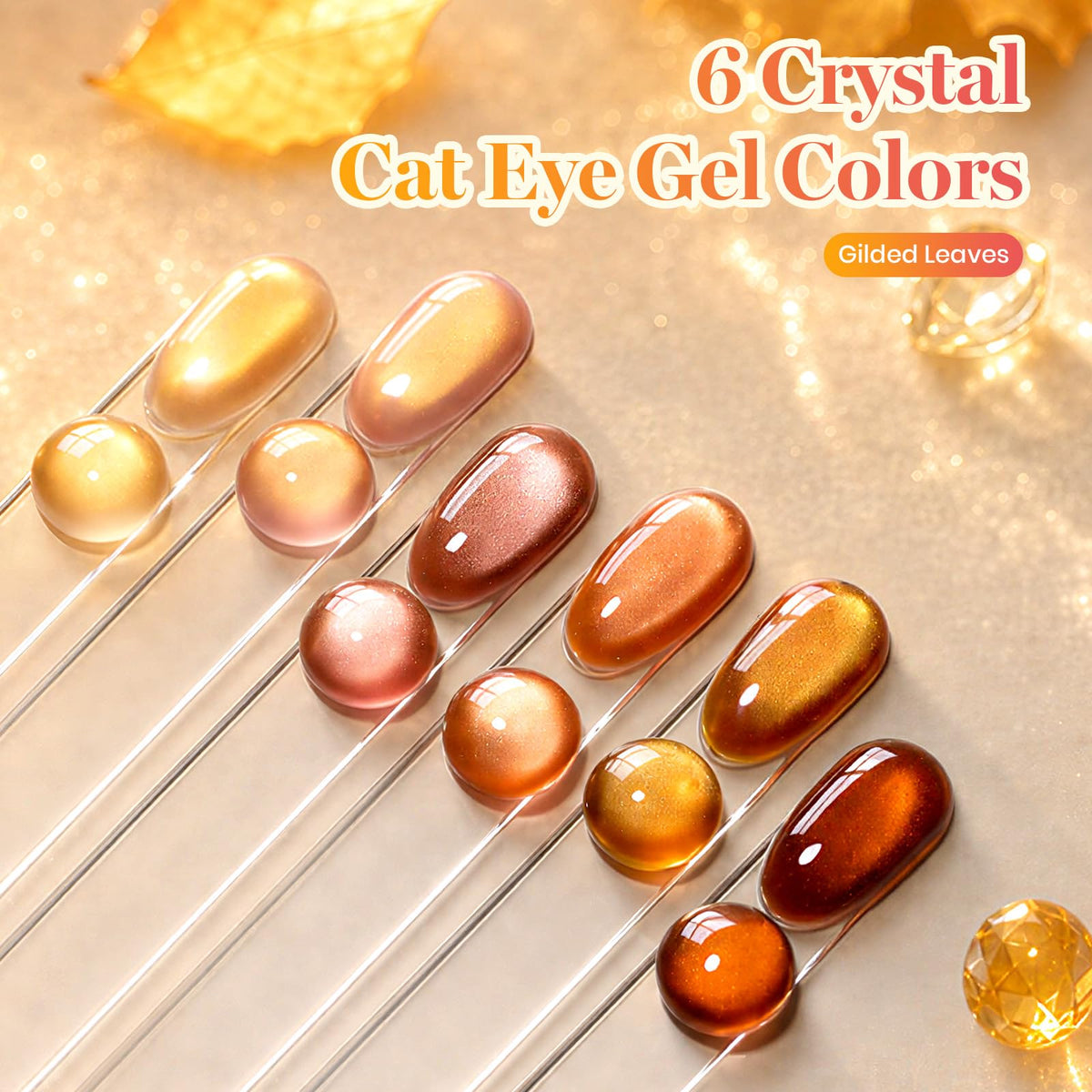 Dusty rose cat eye gel polish bottle from Beetles set