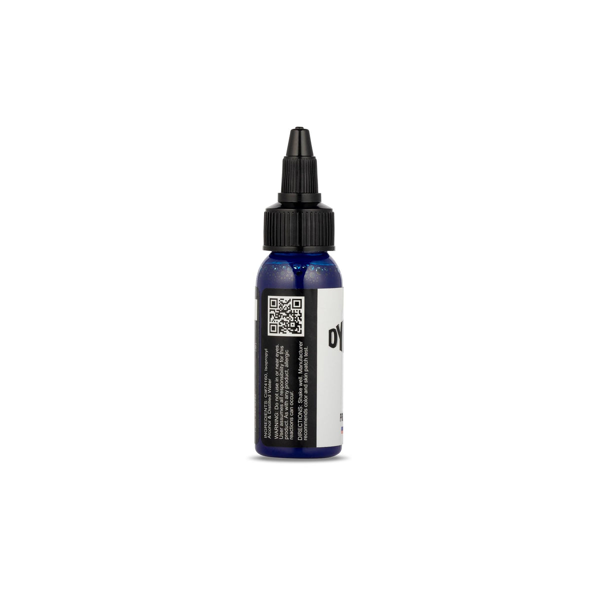 Dynamic Color Blue Tattoo Ink 1 oz bottle with cap