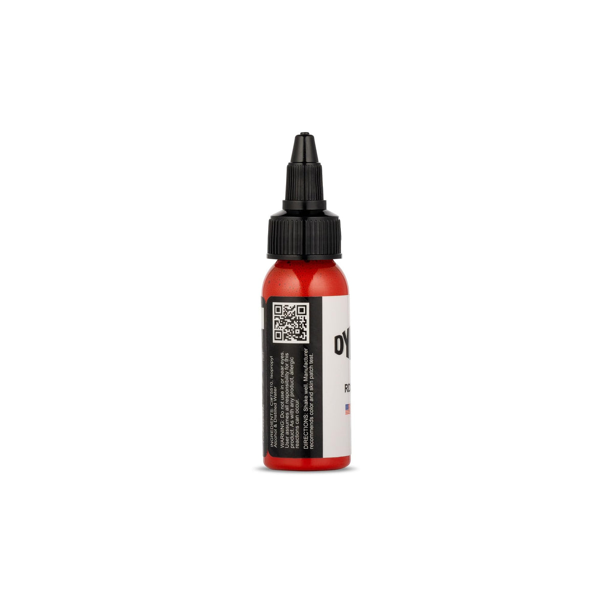 Dynamic Color Co Chinese Red Tattoo Ink close-up of the cap